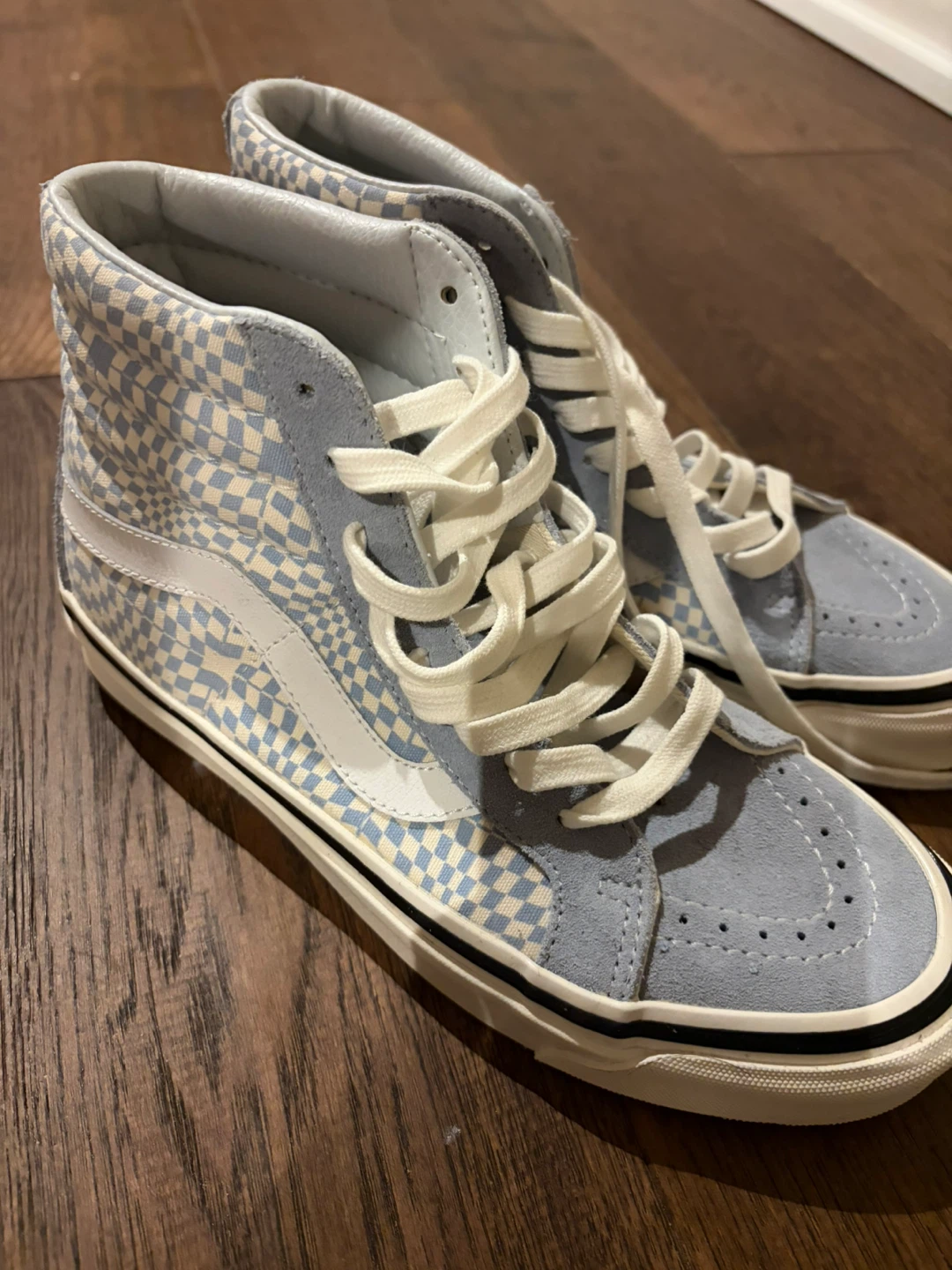 BRAND NEW Vans SK8-Hi Checkerboard High Top Sneakers