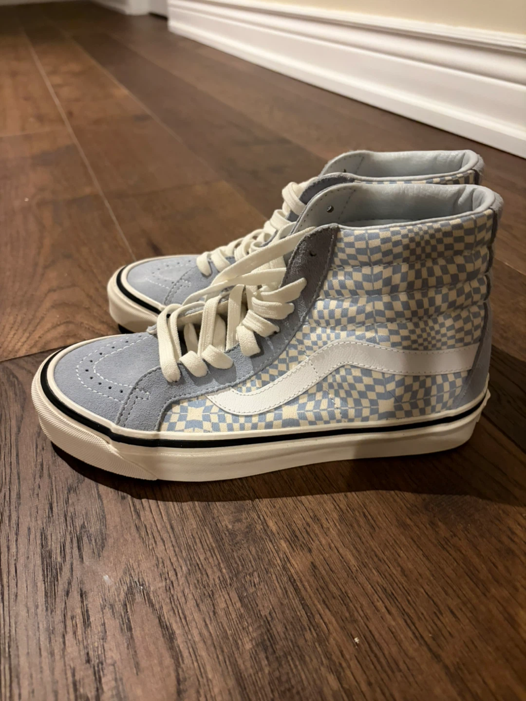BRAND NEW Vans SK8-Hi Checkerboard High Top Sneakers - photo 2