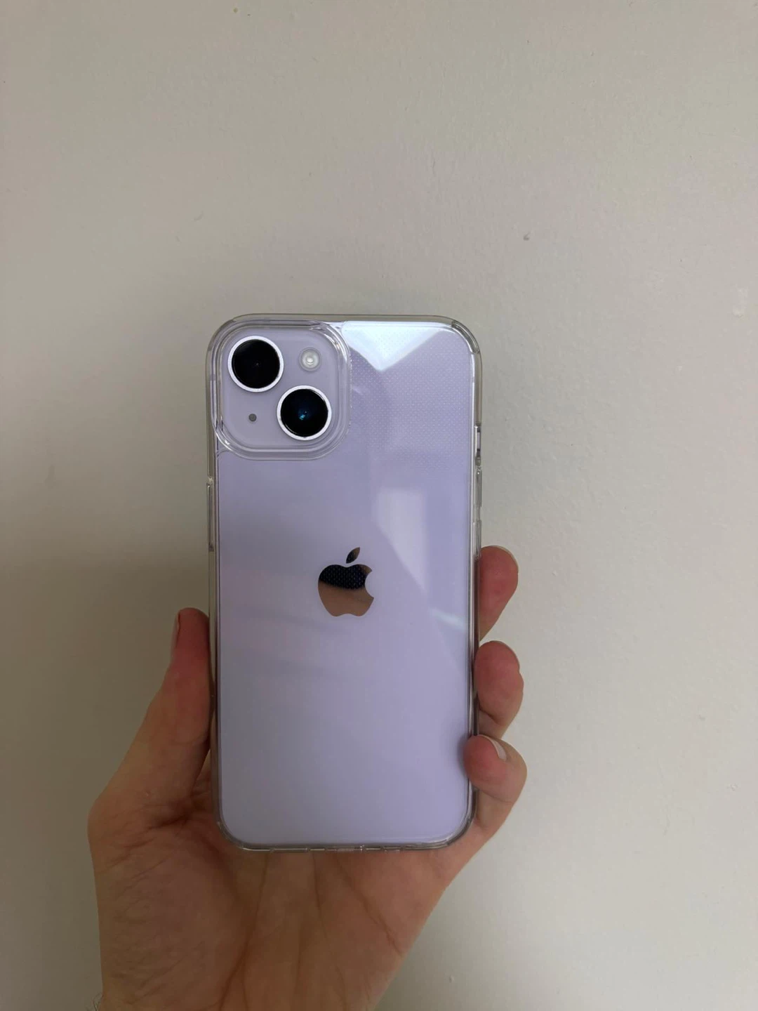 Apple iPhone 14 Clear Case - Lavender - photo 2