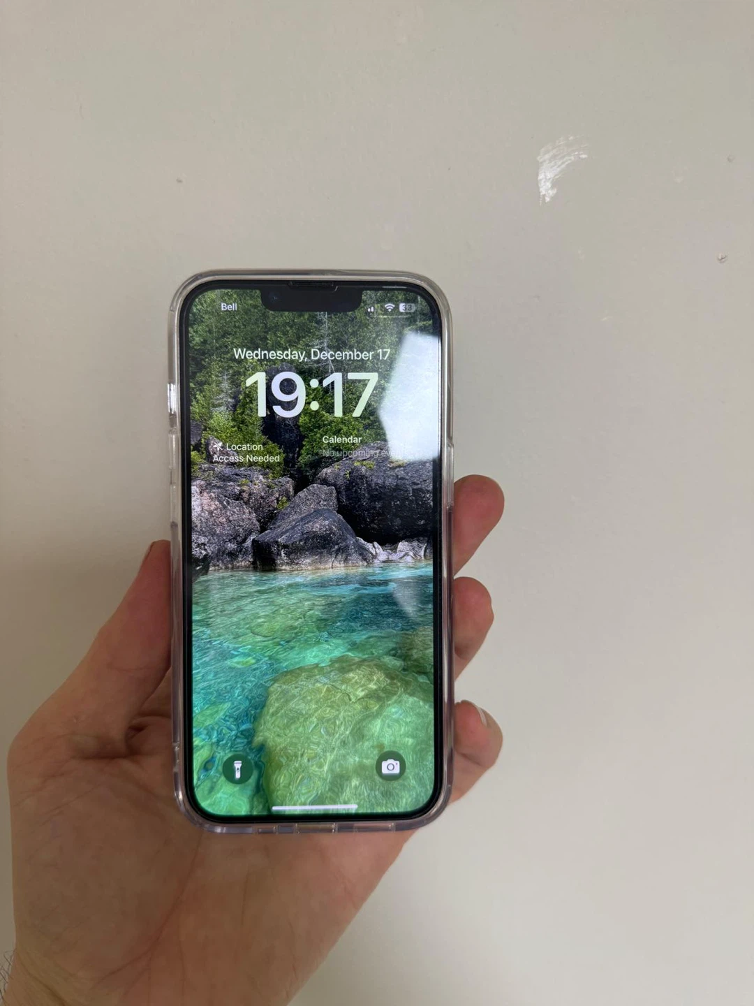 Apple iPhone 14 Clear Case - Lavender
