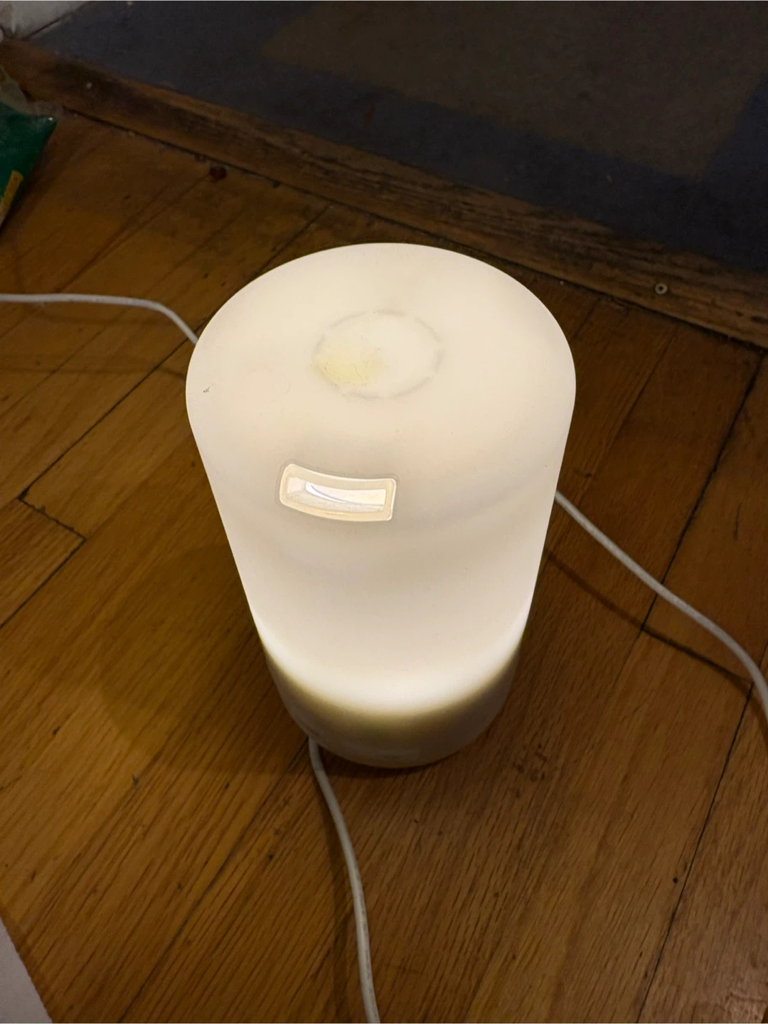 White Essential Oil Diffuser with Light