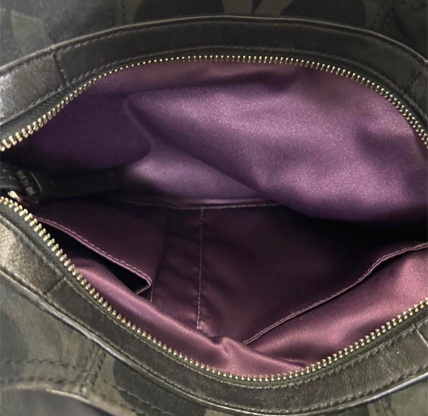 Black Coach Signature Hobo Bag - photo 5