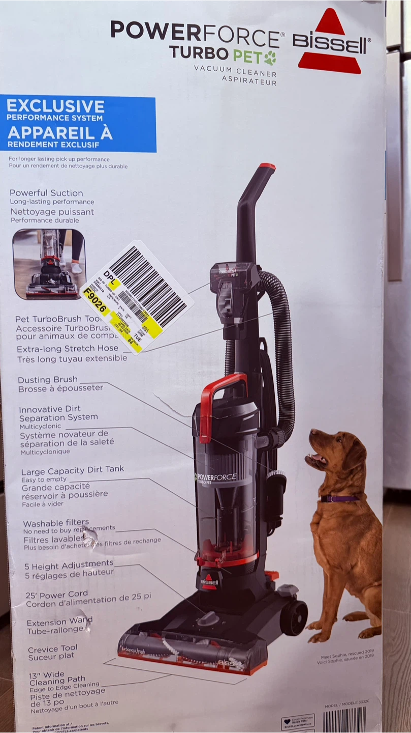 Bissell PowerForce Turbo Pet Vacuum Cleaner