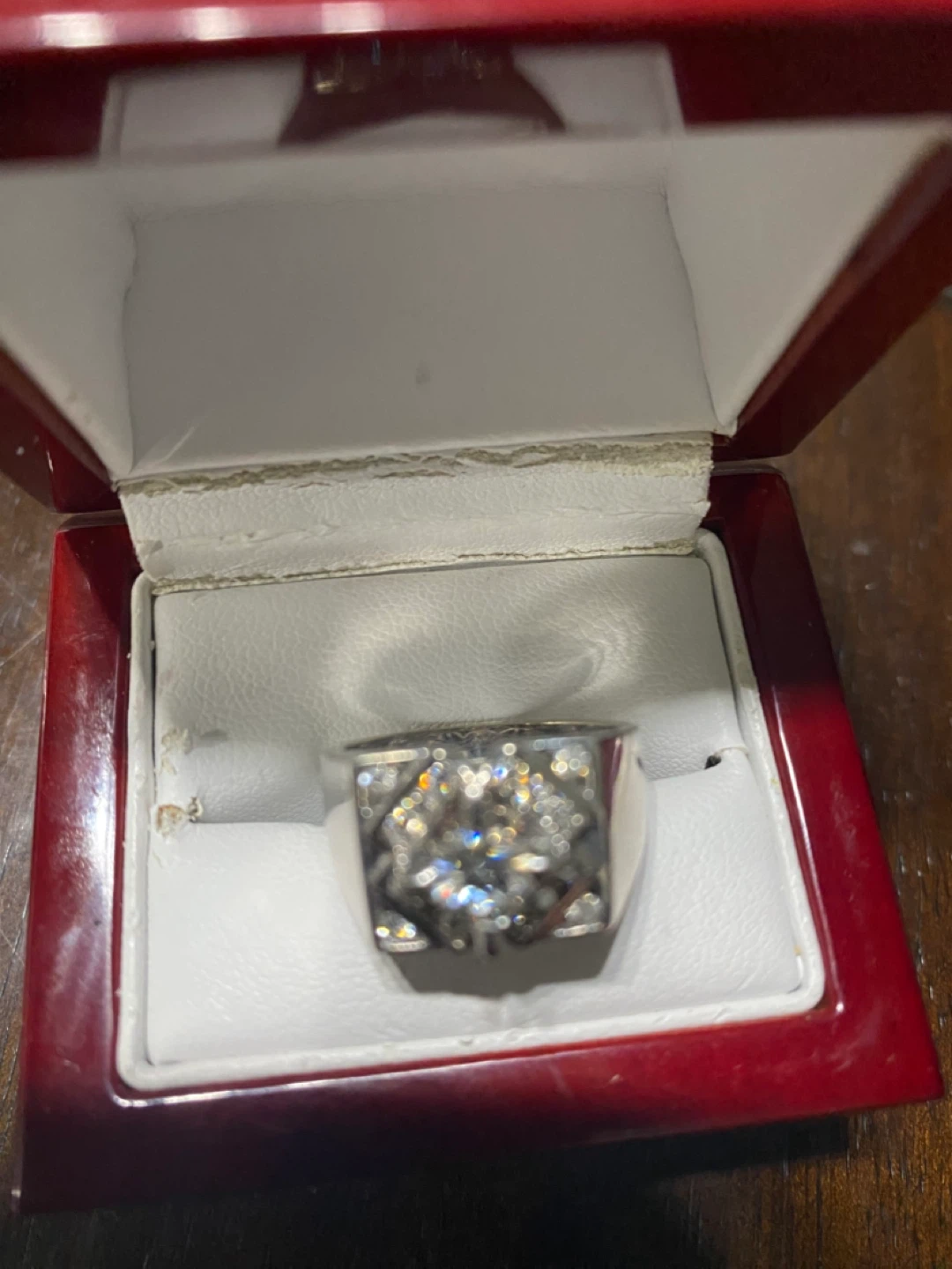 18k men diamond ring - photo 4