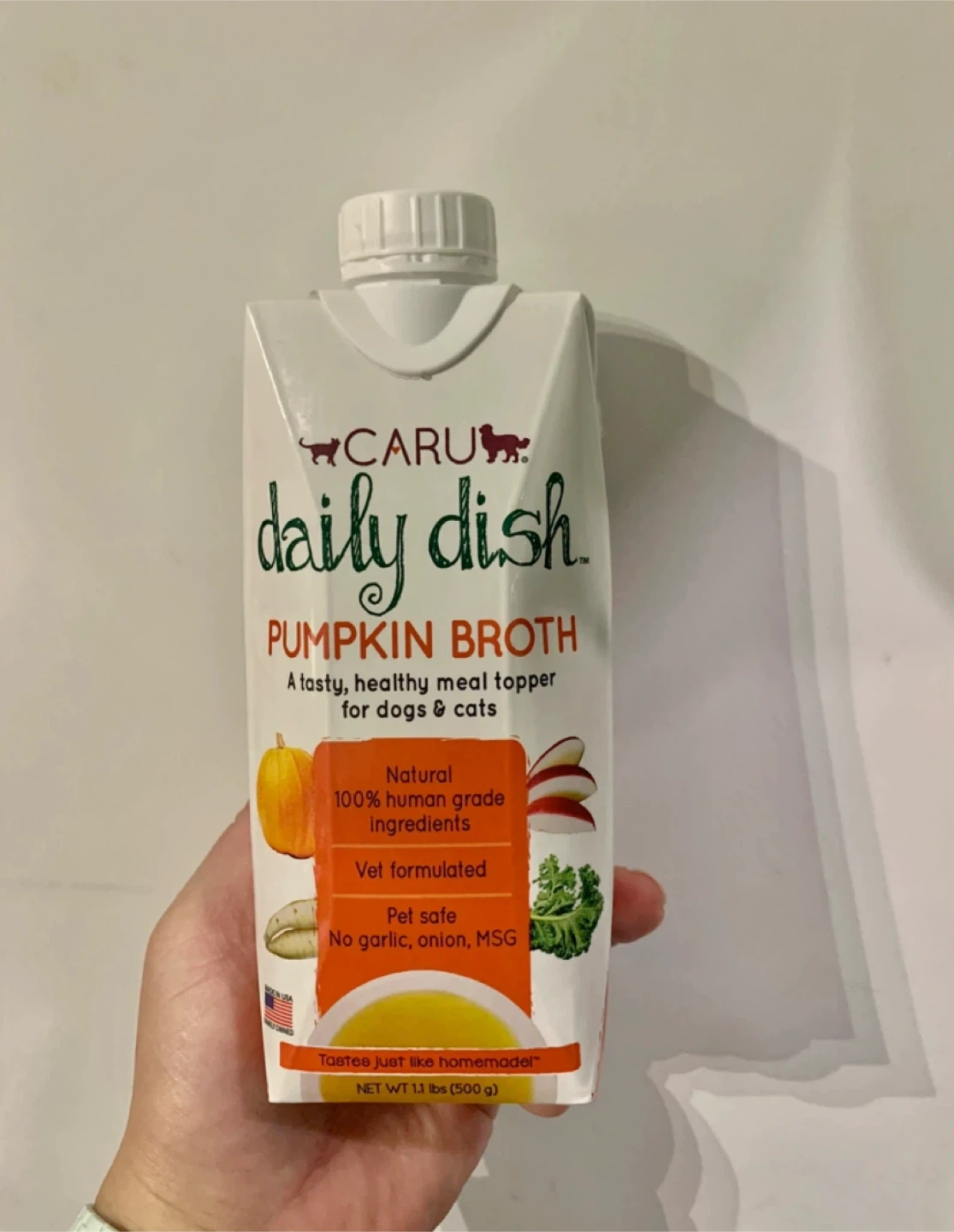 ✨FREE✨PLZ READ 👇Caru Pumpkin Broth for Dogs & Cats