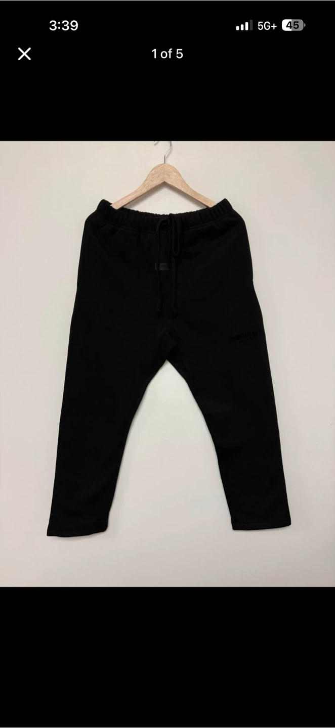 Fear of God Essentials Black Set - photo 2