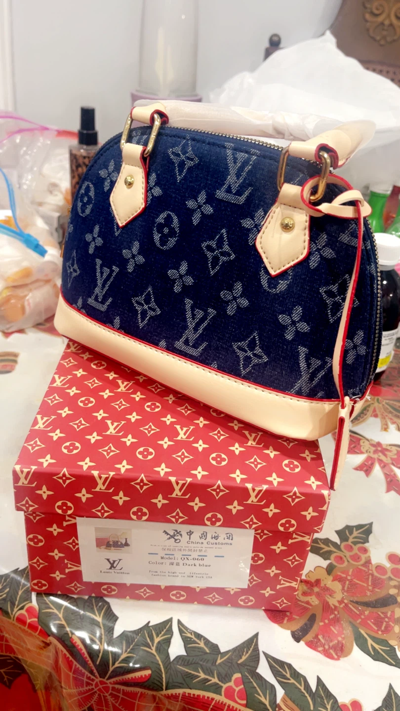 Louis Vuitton Denim Mini Speedy Bag - photo 5