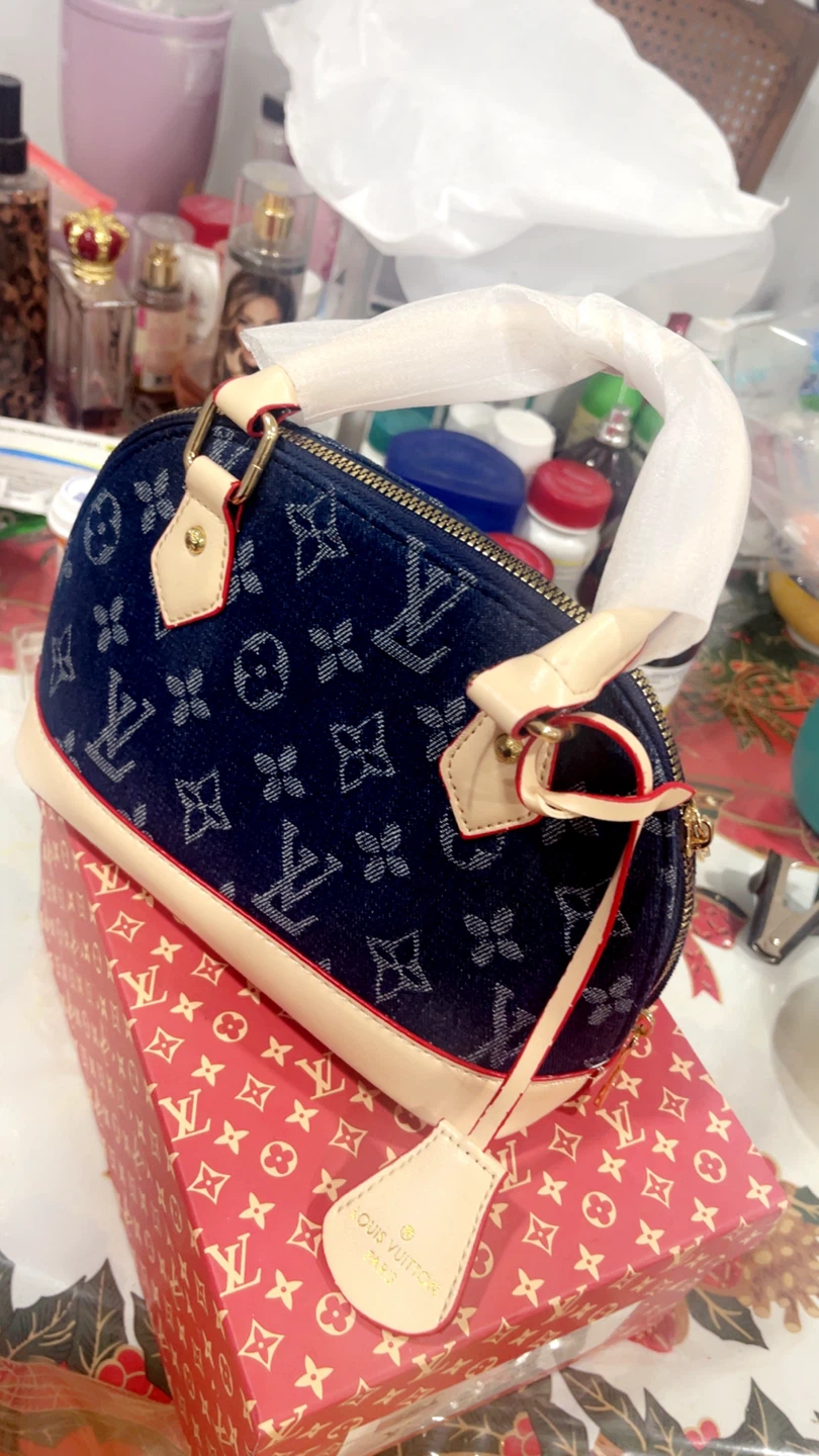 Louis Vuitton Denim Mini Speedy Bag - photo 4