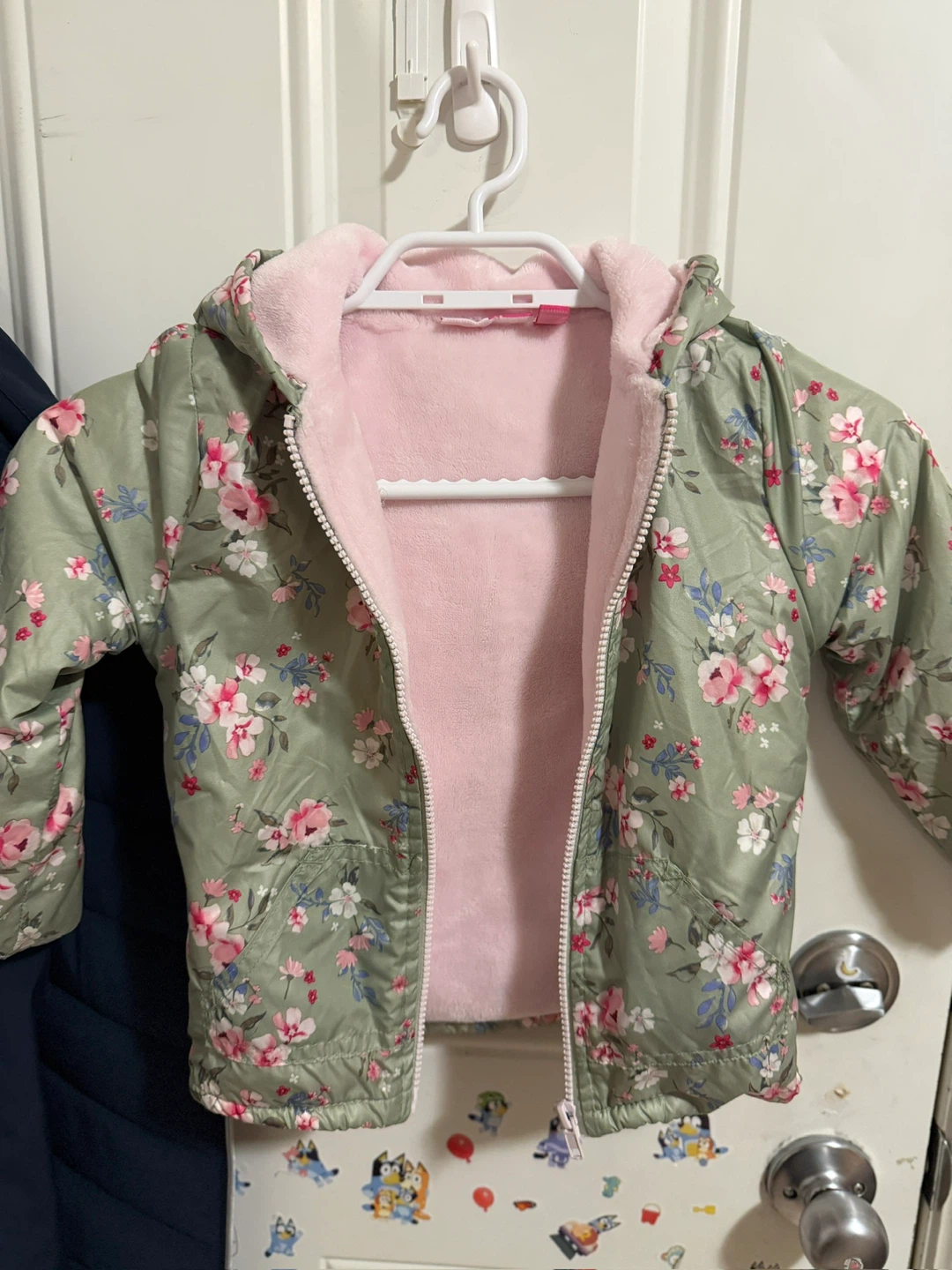 Toddler Floral Jacket - size 4