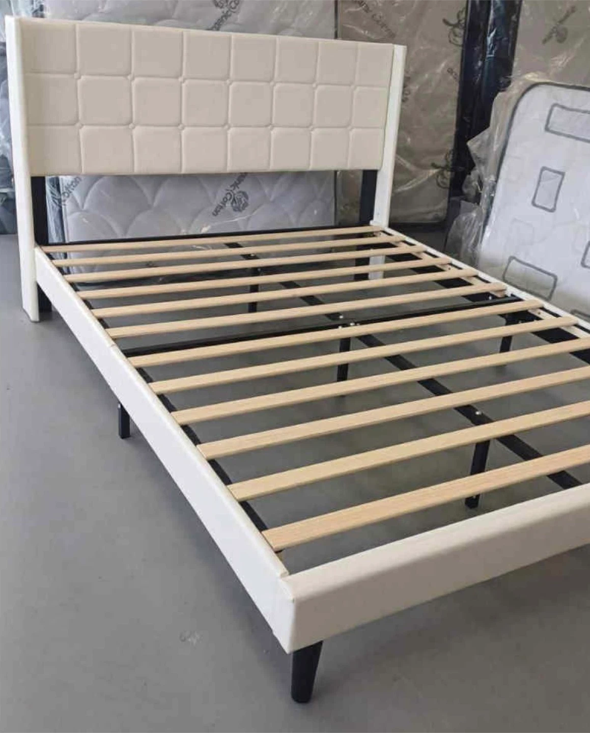 Bed Frame and Mattress
