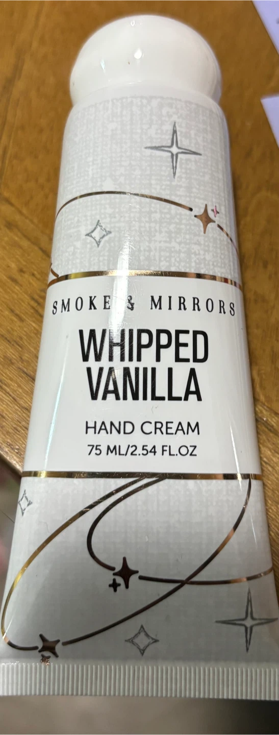 FLASH SALE Smoke & Mirrors Whipped Vanilla Hand Cream 75ml