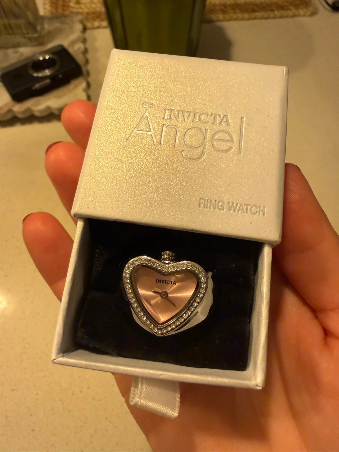Invicta Angel Heart Ring Watch