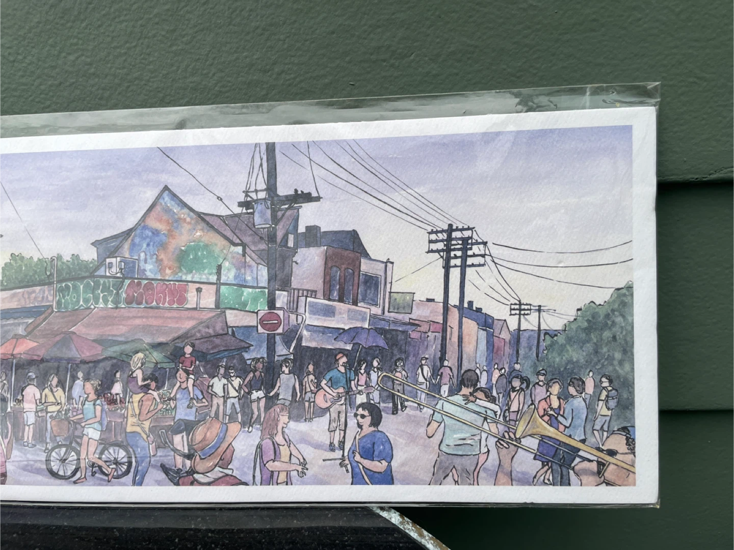 Pedestrian Sunday at Kensington Market Art Print - photo 4