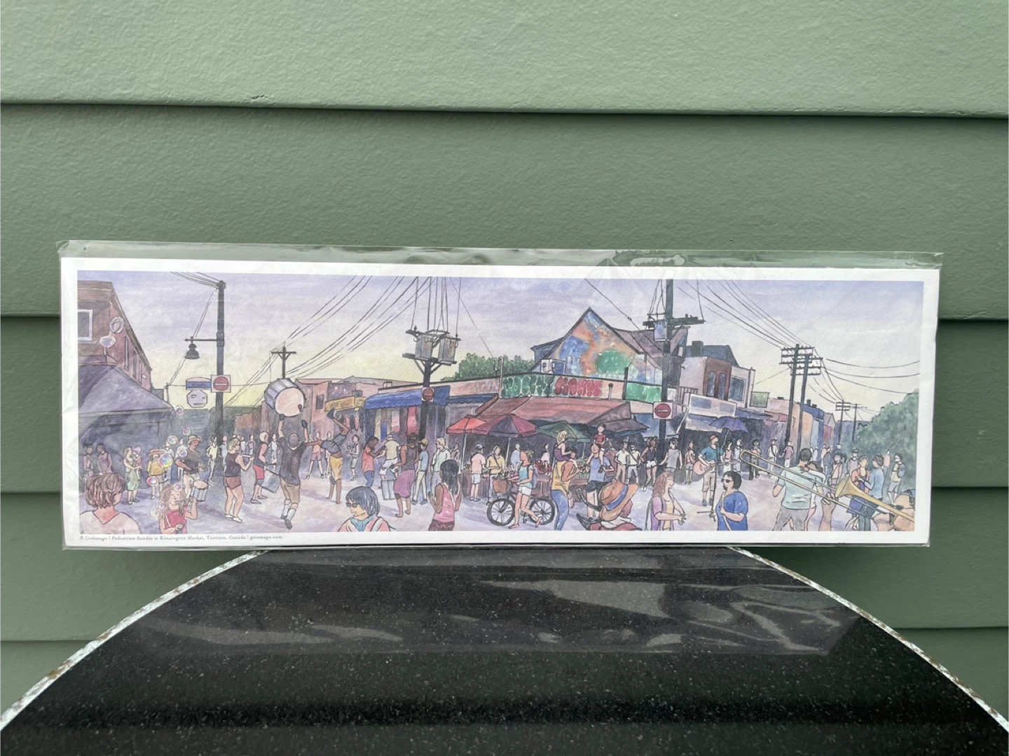 Pedestrian Sunday at Kensington Market Art Print
