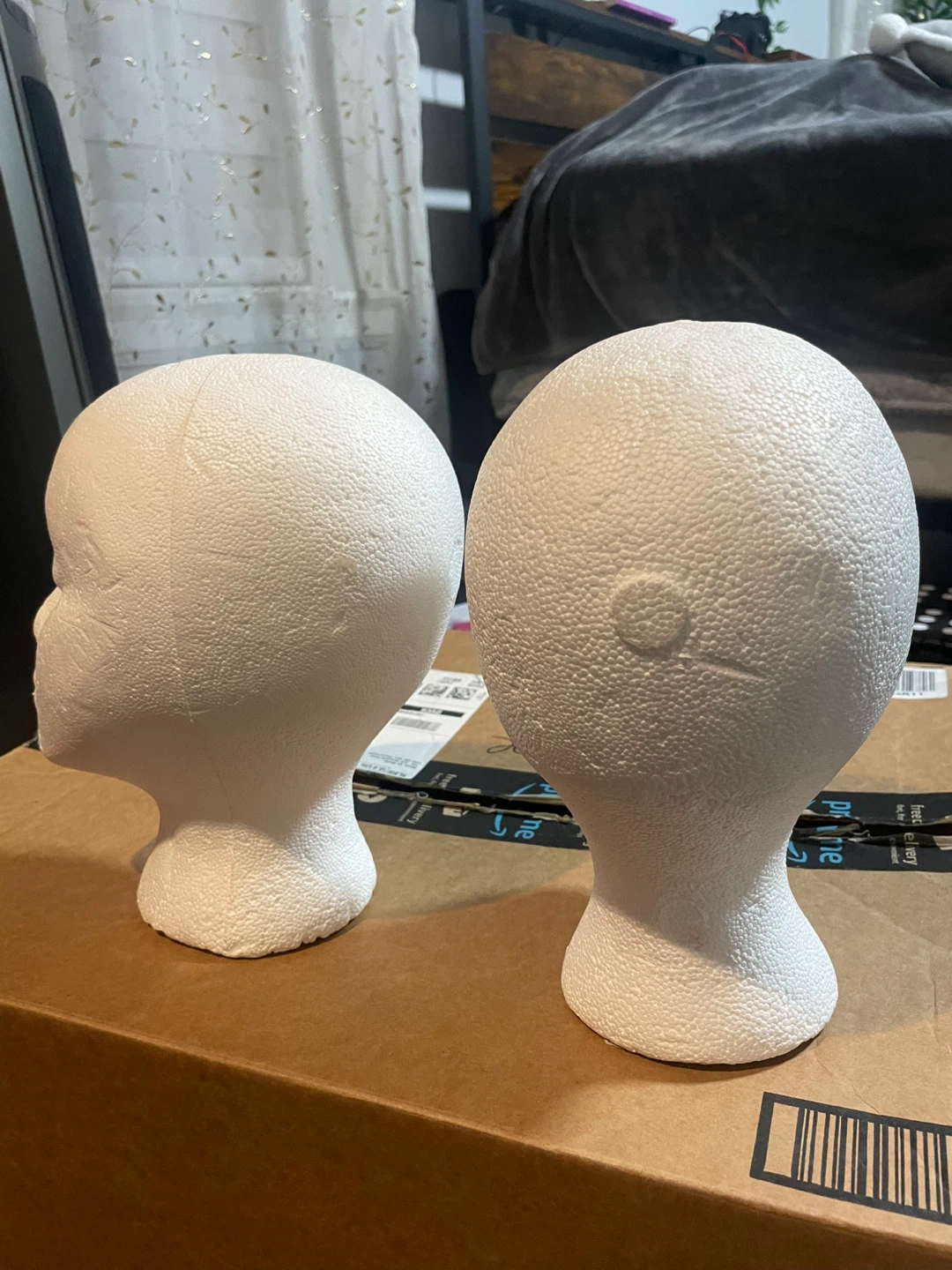 Rubies Styrofoam Heads (Set of 2) - photo 2