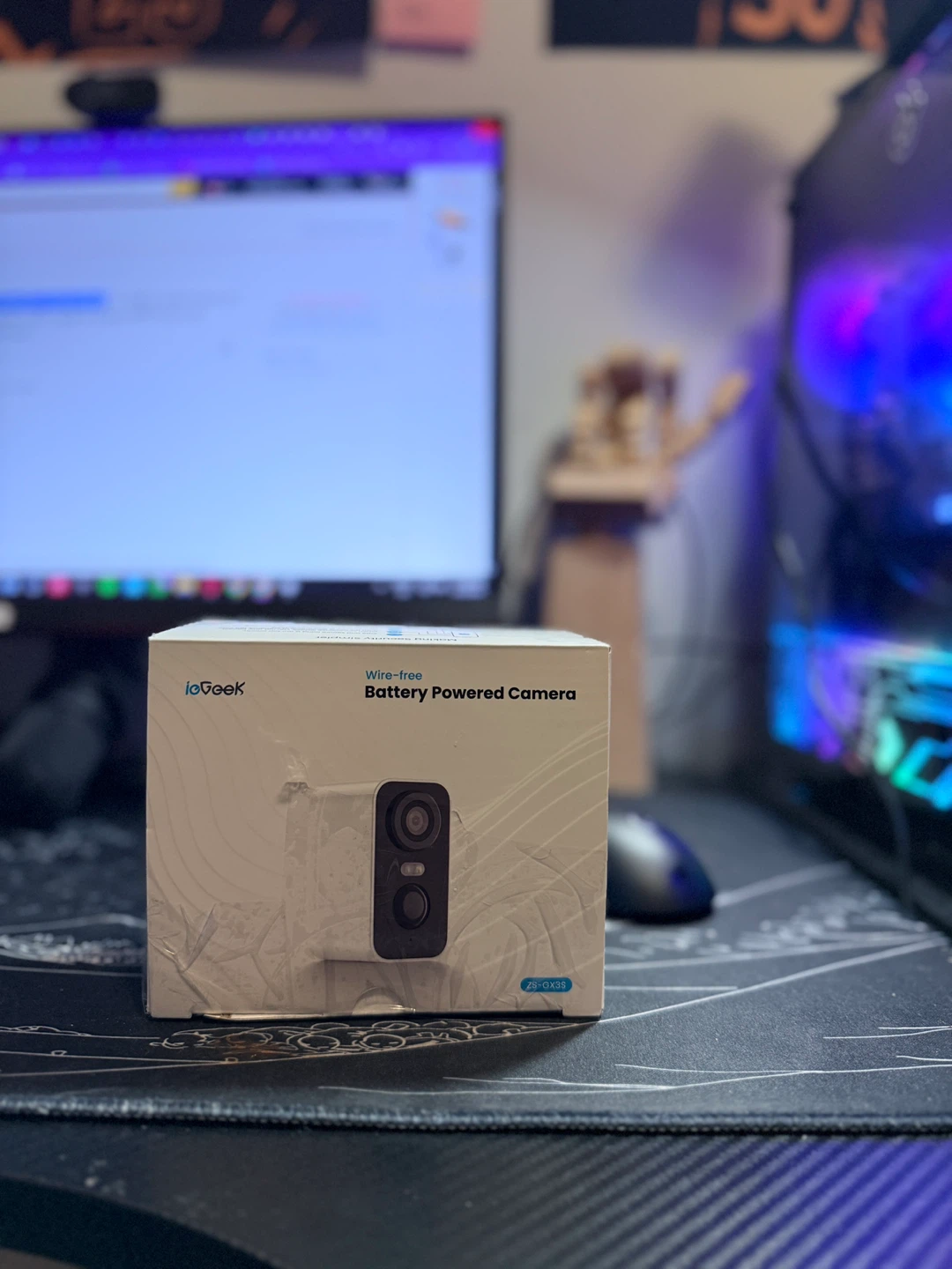 NEW Wireless Security Camera,Night Vision, AI Detection - photo 3