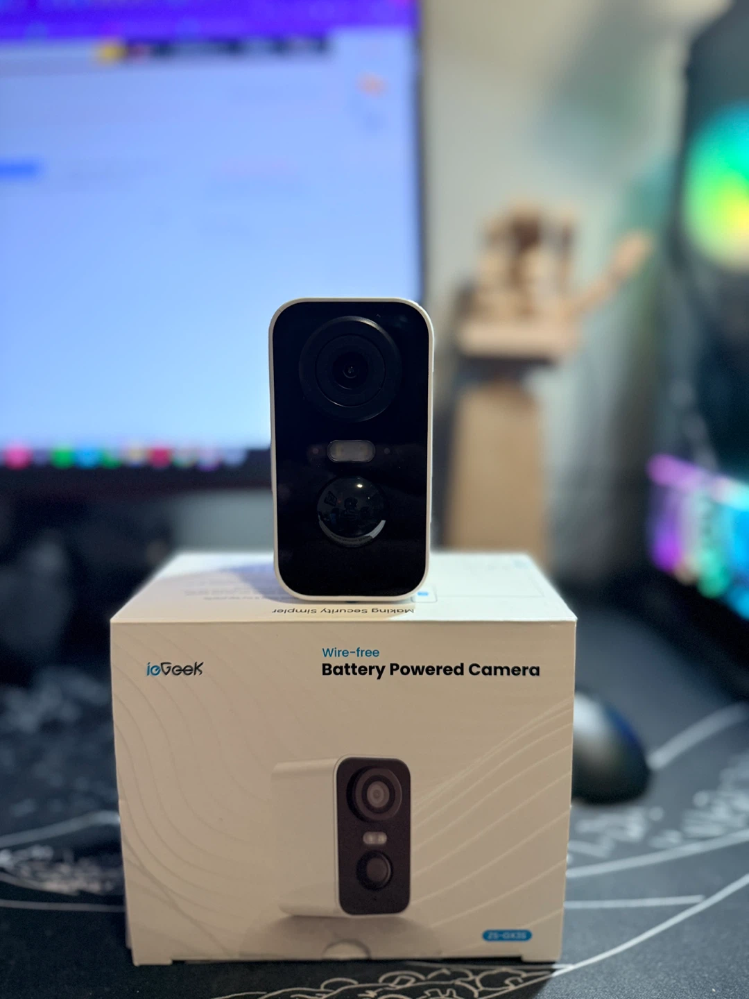 NEW Wireless Security Camera,Night Vision, AI Detection