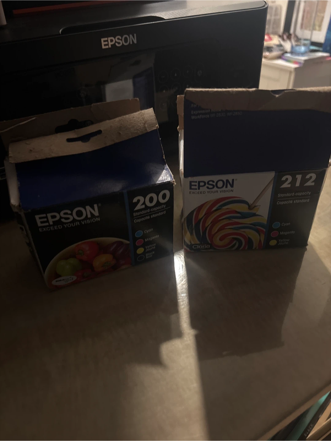 Epson 200 & 212 Ink Cartridges