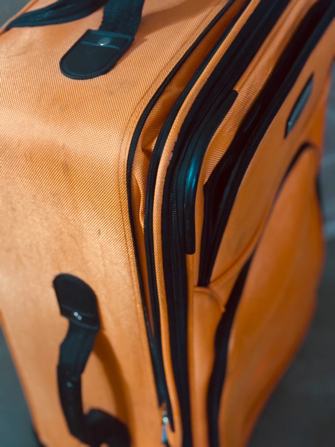 Orange Tracker Luggage Suitcase - photo 2