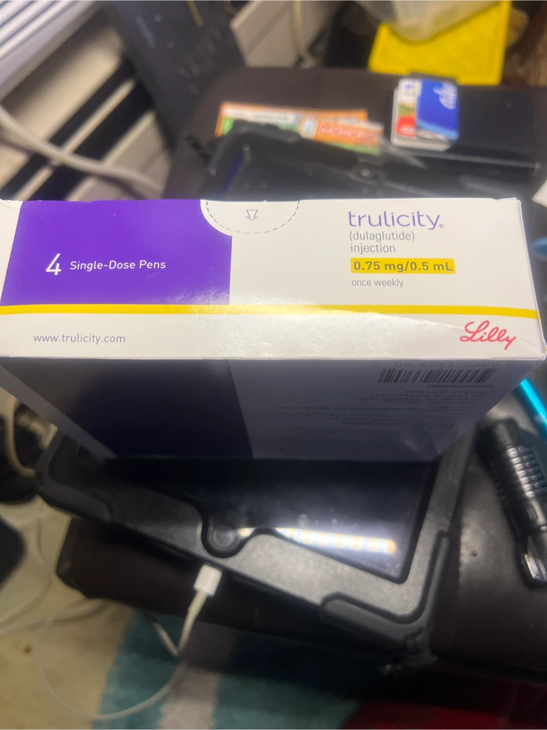 Trulicity Injection Pens (0.75 mg/0.5 mL) - Box of 4 - photo 2