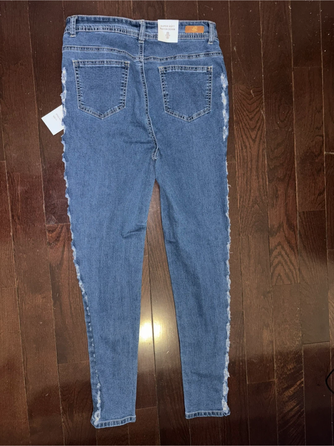 AQ Jeans Women's Size 11 High Rise Ripped Skinny Jeans - photo 2