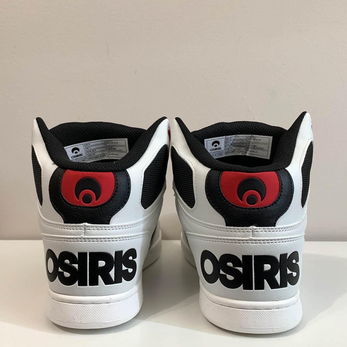 Osiris Skate Shoes NYC 83 CLK Sizes 8, 10 Leather High-Top NEW - photo 4
