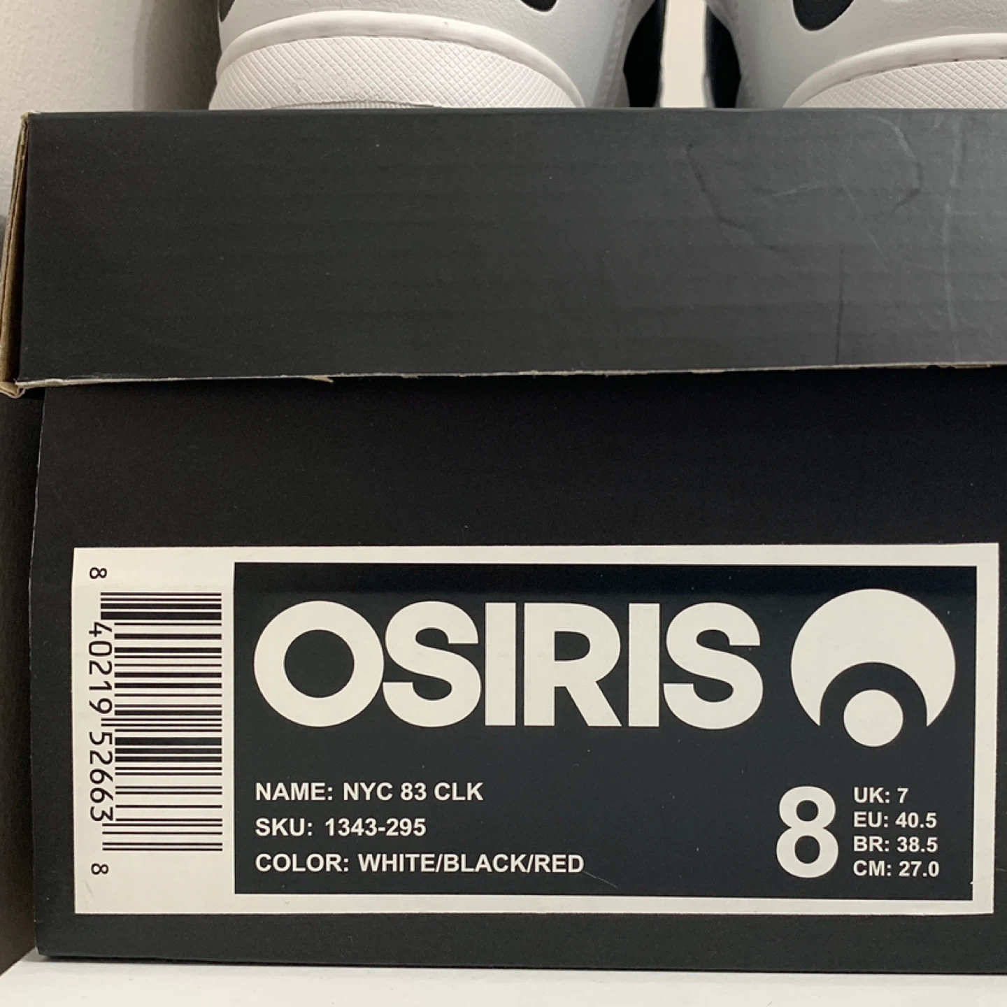Osiris Skate Shoes NYC 83 CLK Sizes 8, 10 Leather High-Top NEW - photo 3