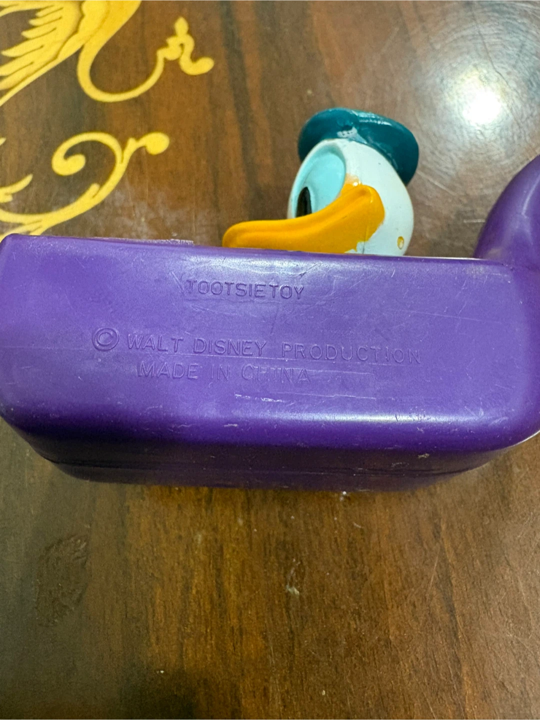Vintage Walt Disney Donald Duck TootsieToy Bubble Toy - photo 4