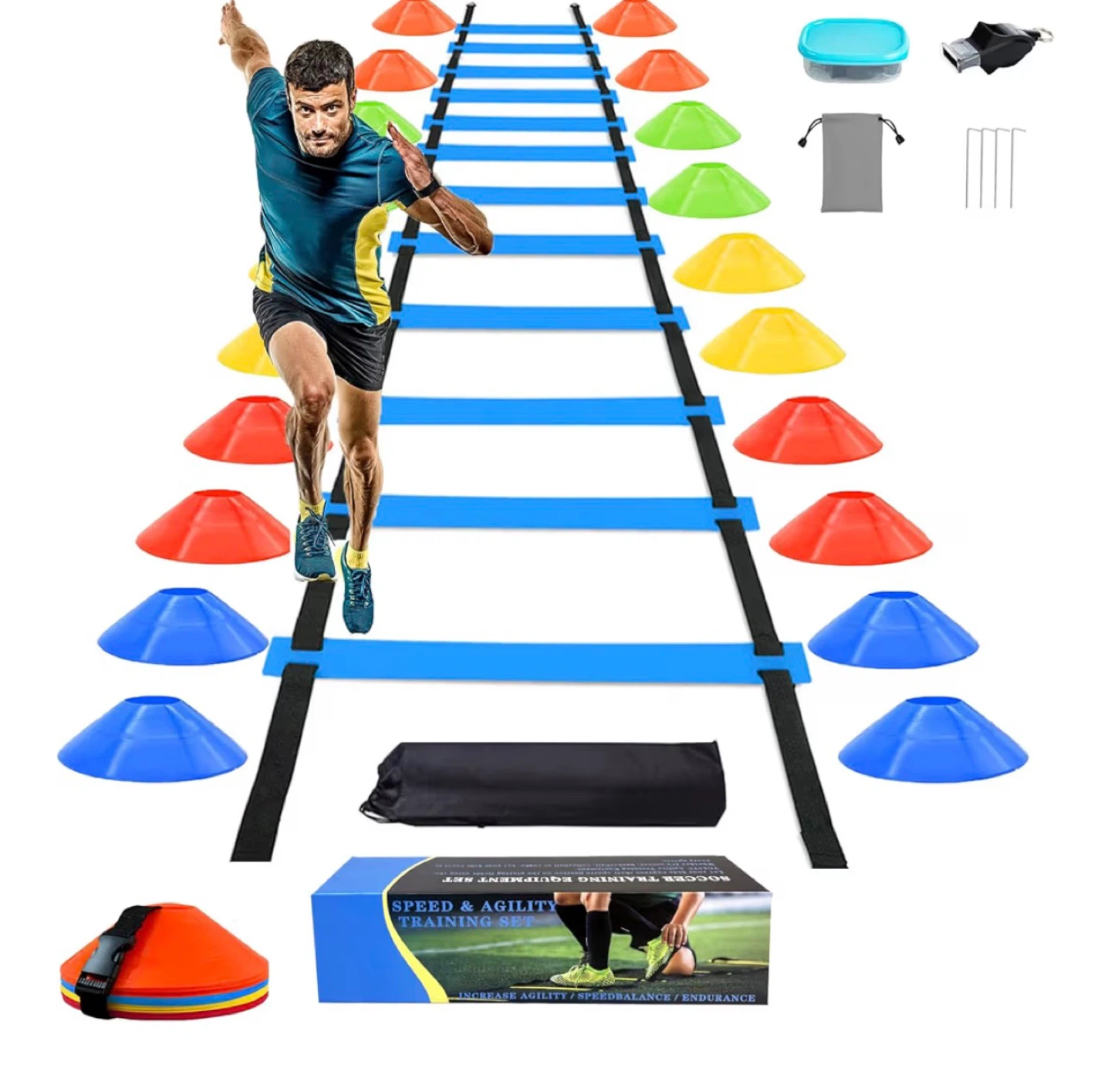 Soccer Training Set with Balls and Cones - photo 3