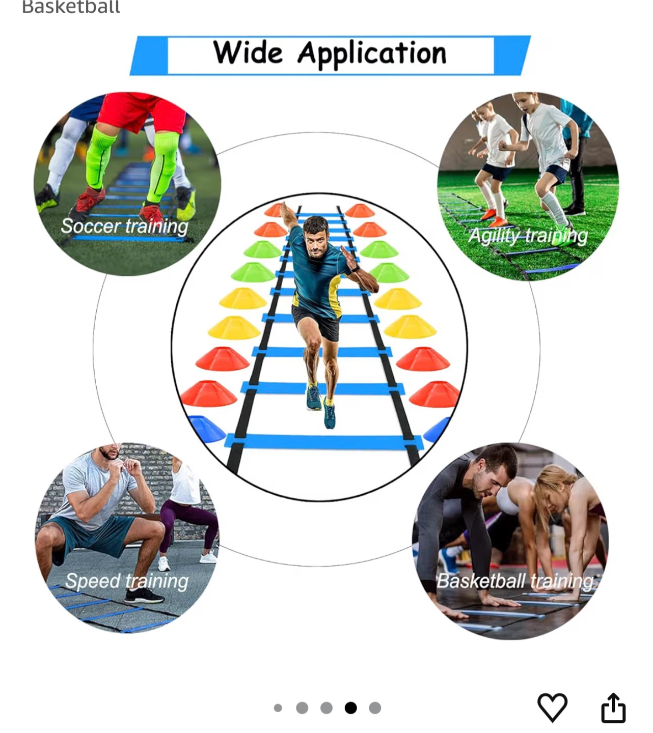 Soccer Training Set with Balls and Cones