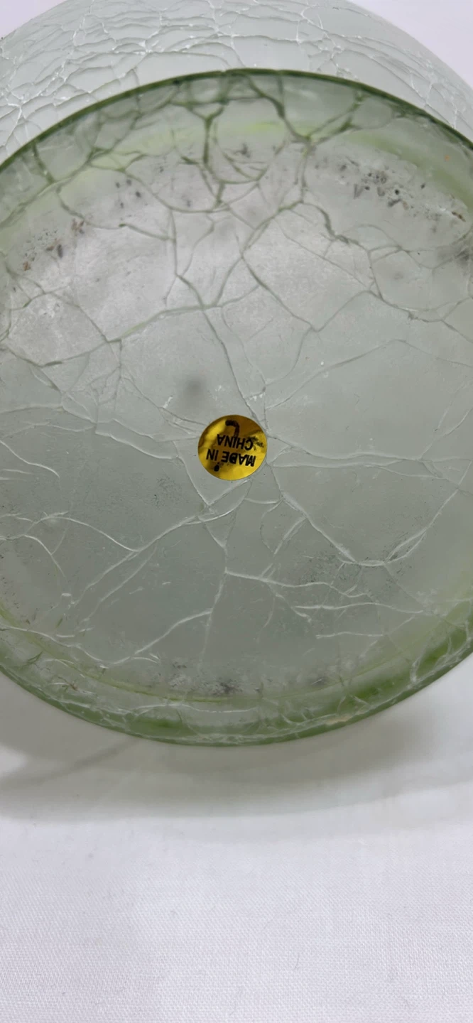 Decorative Glass Vase with Hydrangea Design - photo 5
