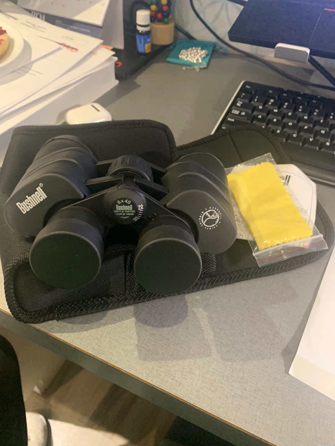 Bushnell 8x40 Binoculars with Case - photo 4