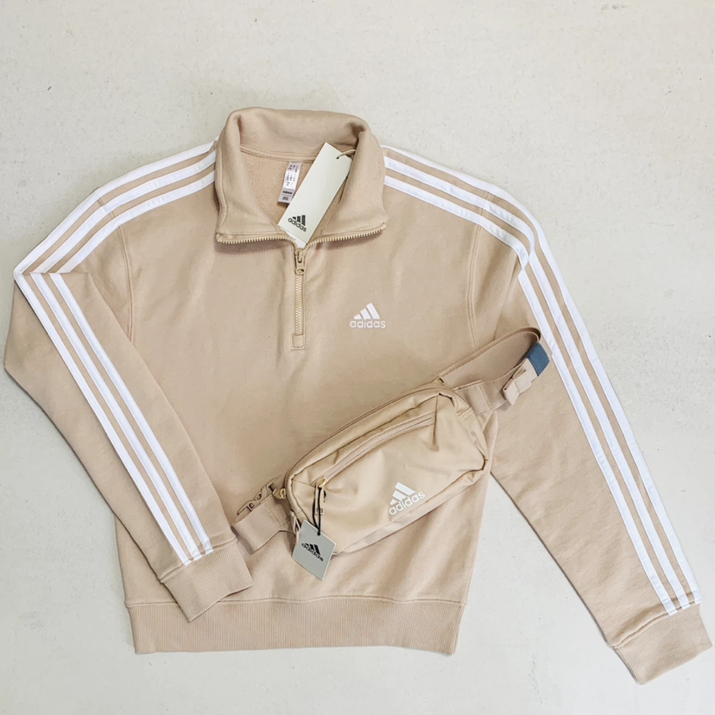 Adidas Womens Sweater & Waist Pack/Cross Body Bag (2 Pieces) - photo 5