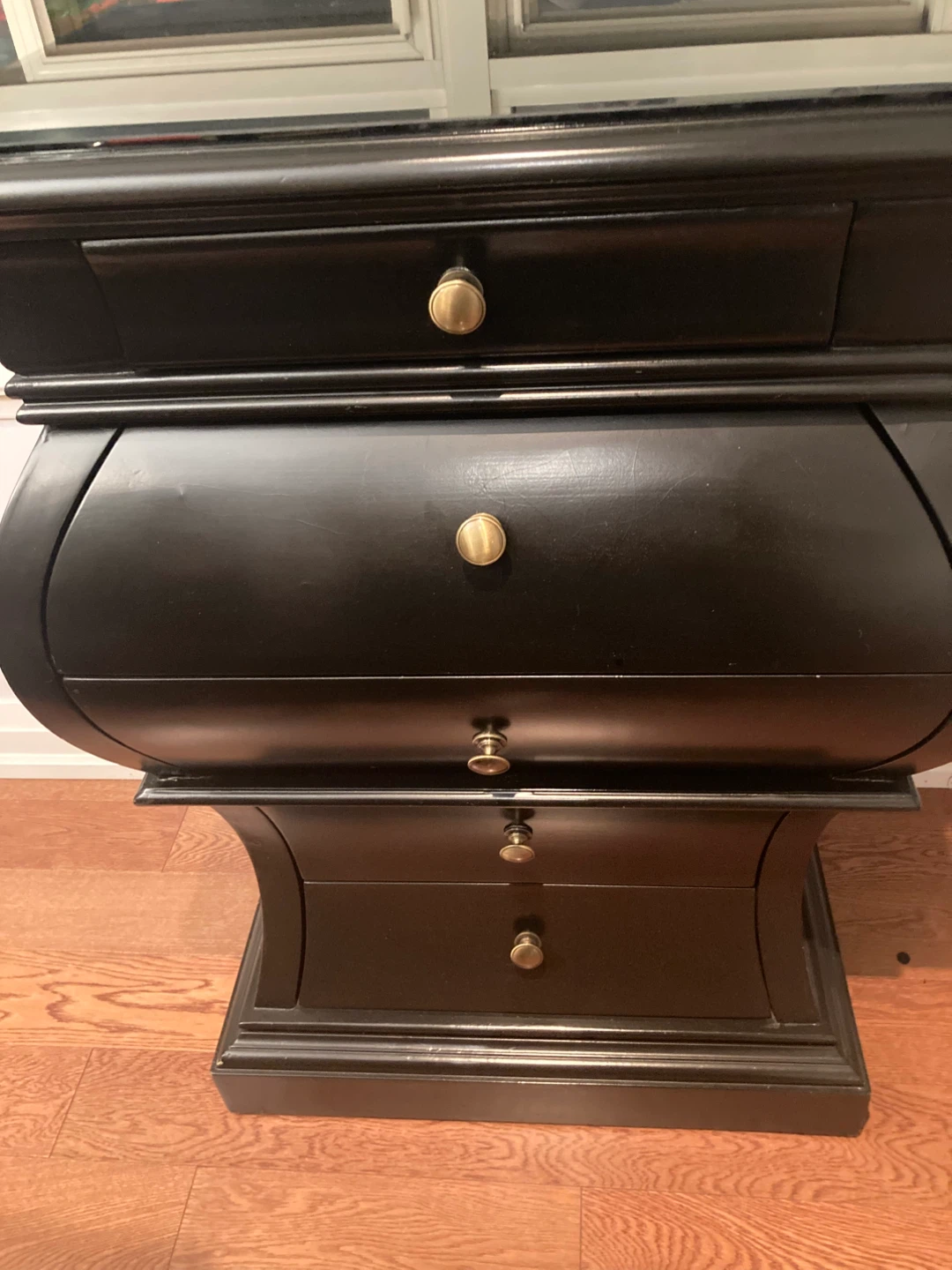 Black 5-Drawer Dresser - photo 2