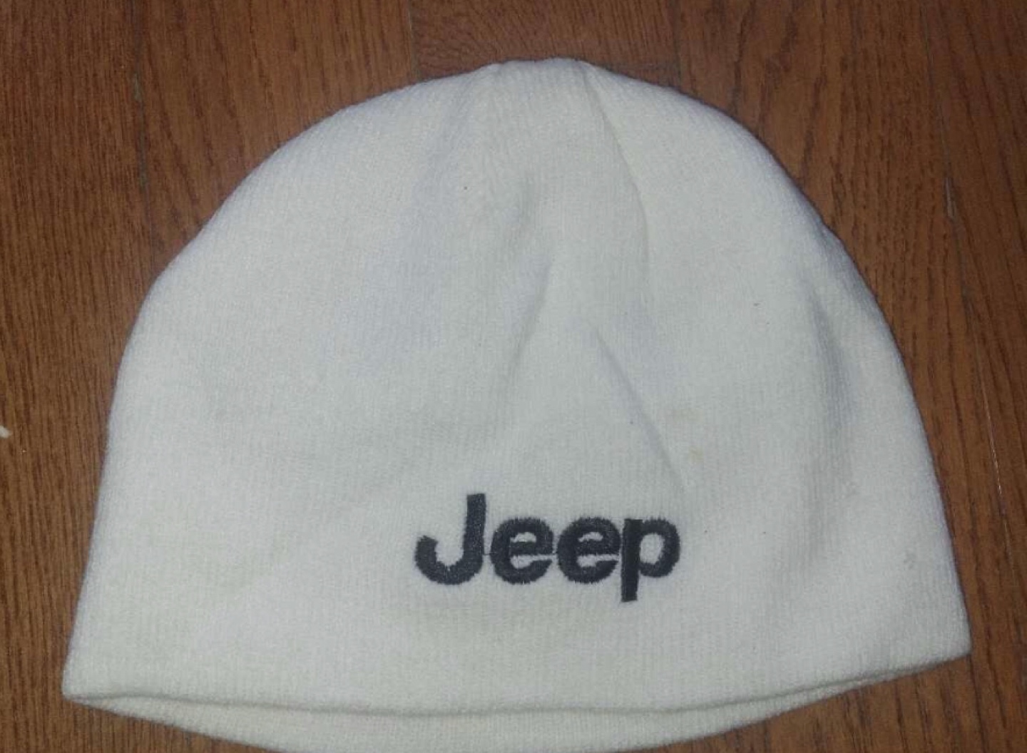 White Jeep Beanie
