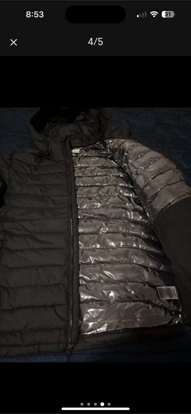 Columbia Men's Hooded Puffer Jacket - Size M - photo 2