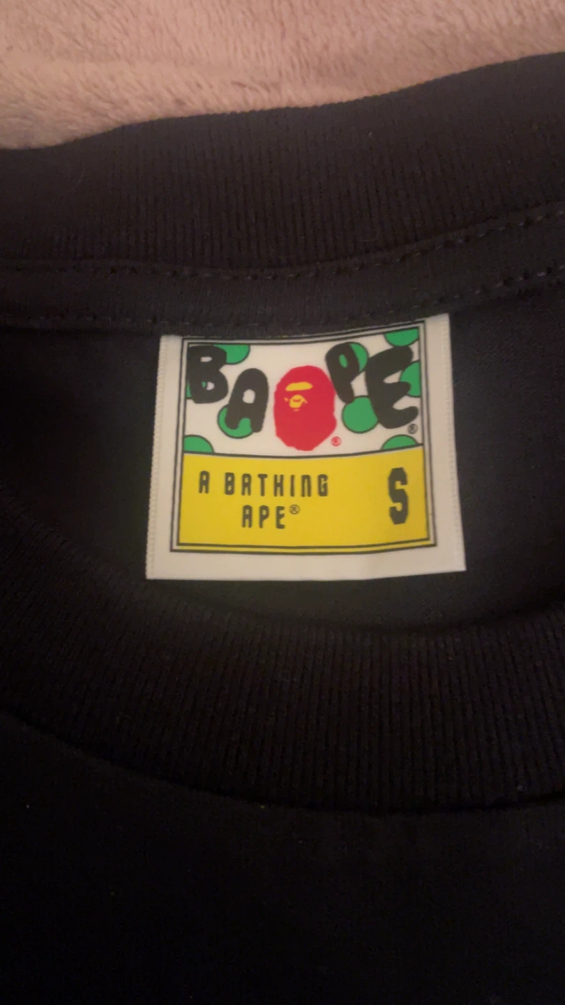 REAL BAPE A Bathing Ape T-Shirt Size S - photo 2
