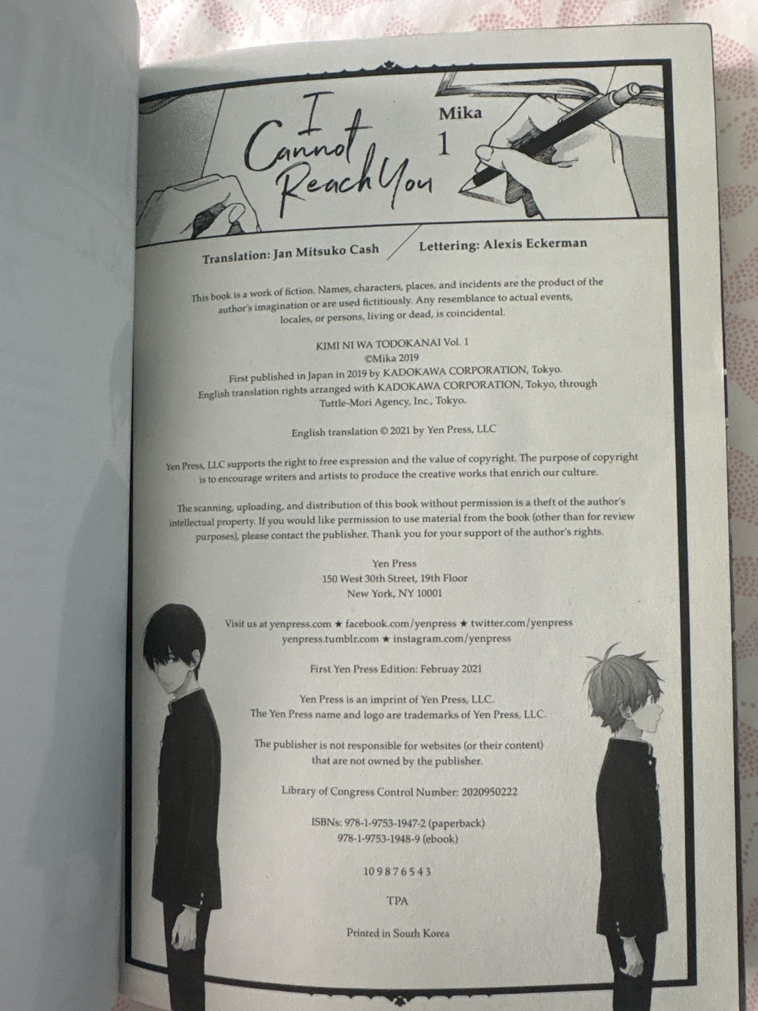 I cannot reach you Chapter 1 - photo 3
