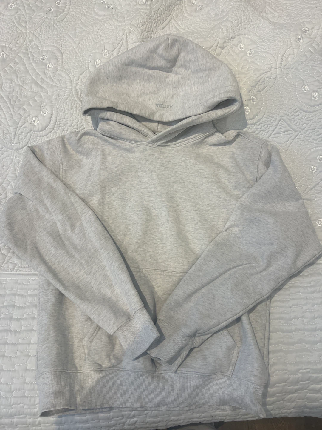 ARITZIA Grey Sweat Fleece Hoodie Size M