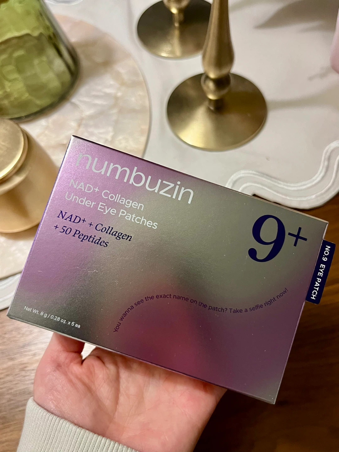 numbuzin No.9 NAD+ Collagen Under Eye Patches