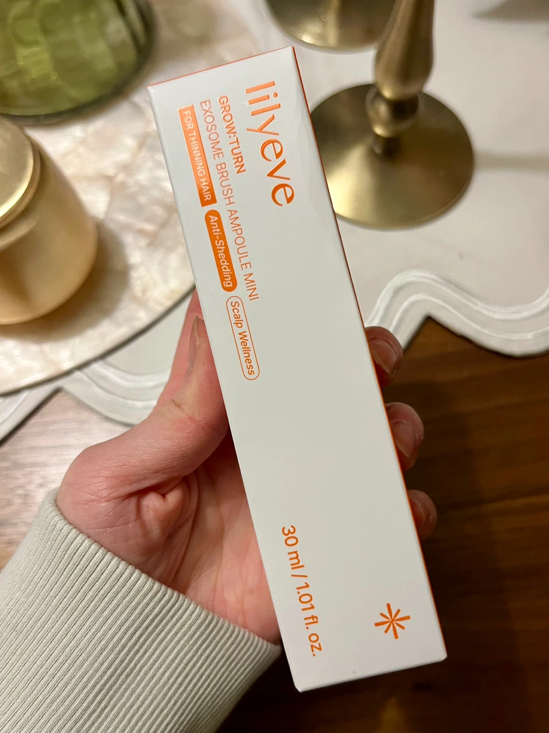 lilyeve Glow:Turn Ampoule 30ml (thinning hair)