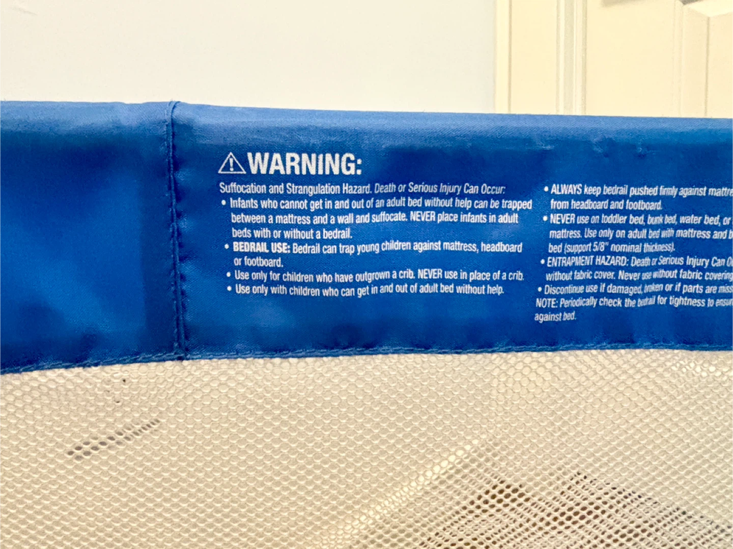 Bed Rail, Blue - photo 3
