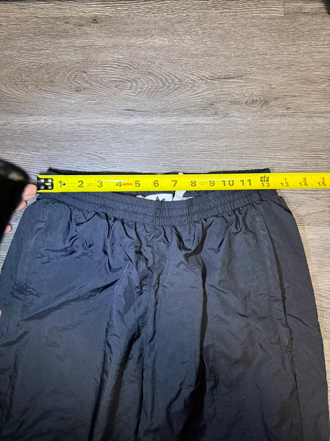 Adidas Track Pants Black White Trefoil Logo - photo 4