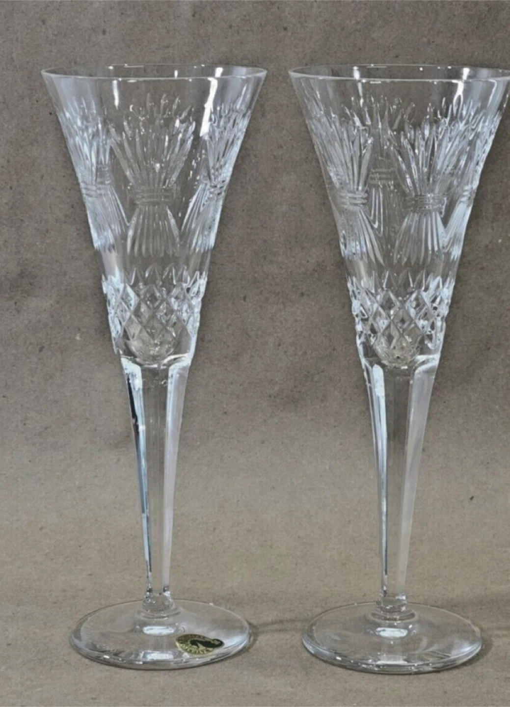 Waterford Crystal The Millennium Collection” Prosperity Flutes - photo 2