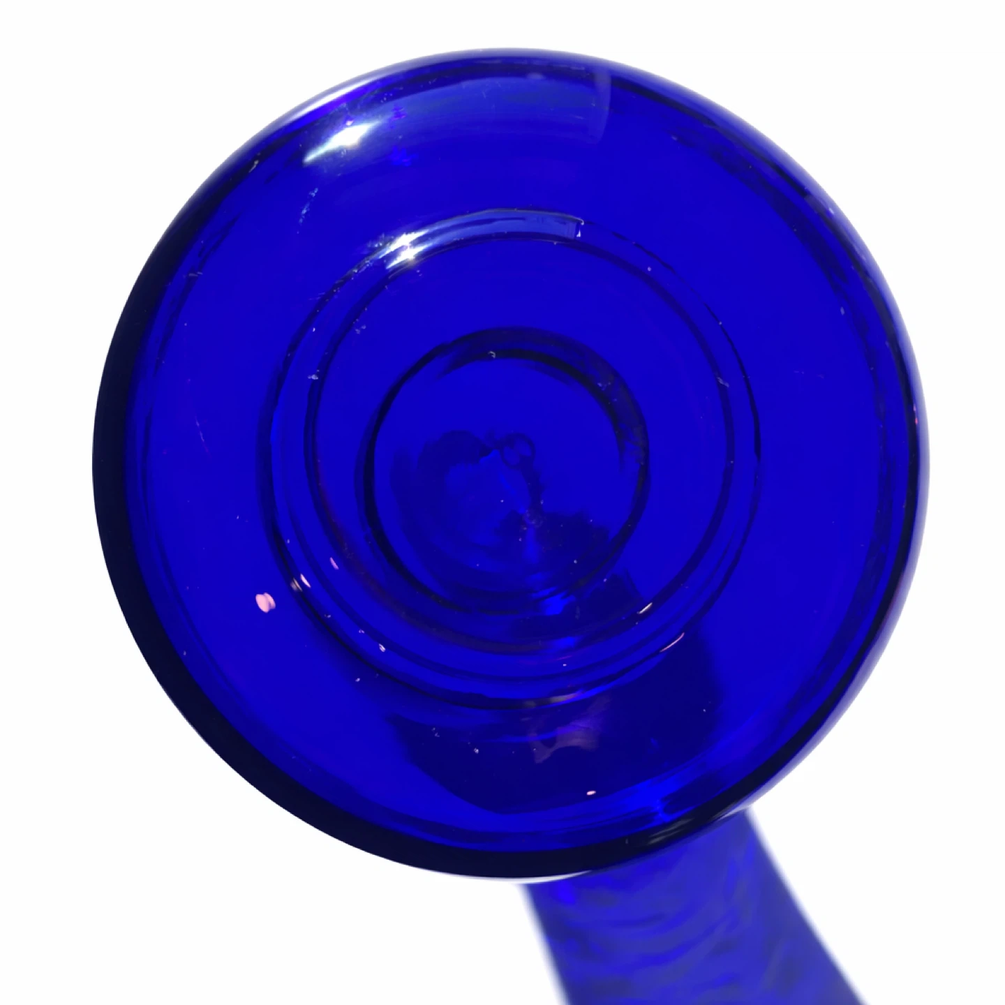 Cobalt Gilt Vase with Grapevine Motif, Mid-20th Century - photo 5