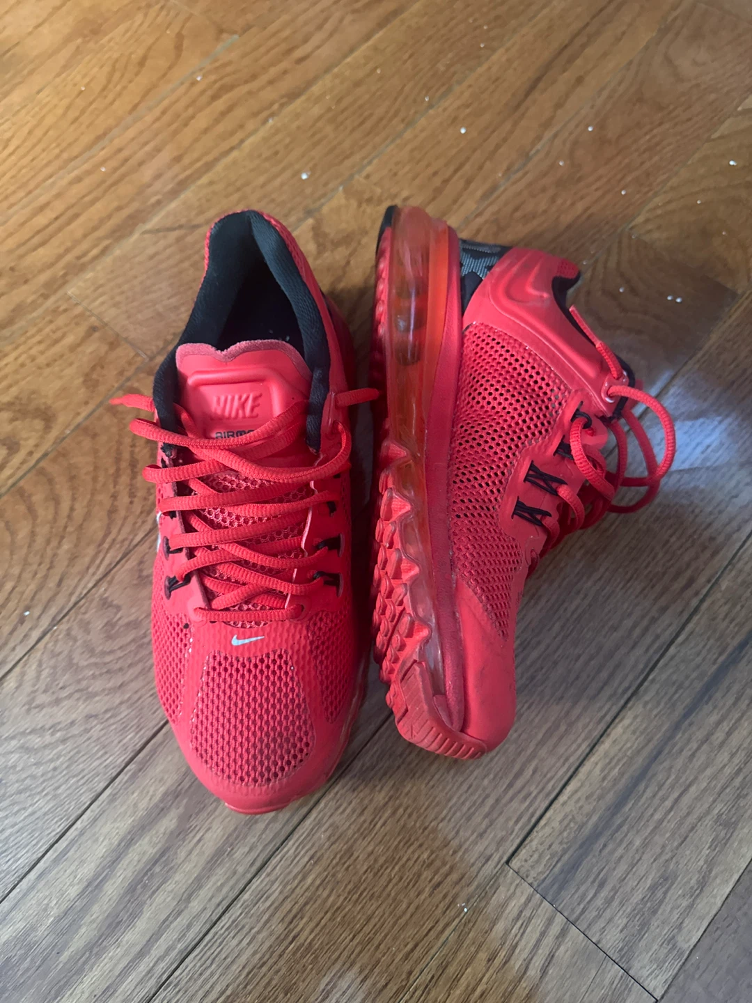 Nike Air Max Red Running Shoes