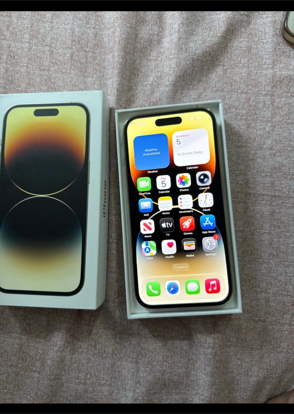 IPhone 14 Pro, Gold, 256 GB, Unlocked - photo 2