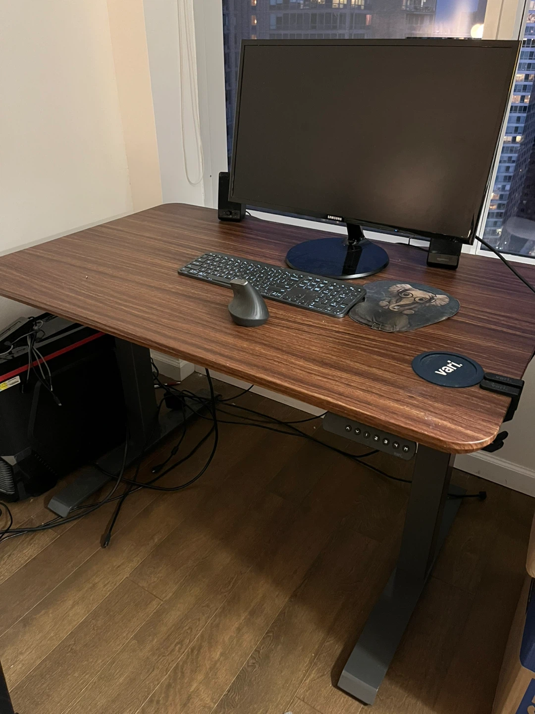 Vari Electric Standing Desk with Wooden Top - photo 2
