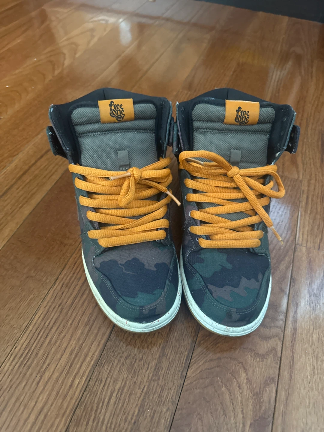 Nike Dunk SB High Camo High Top Sneakers