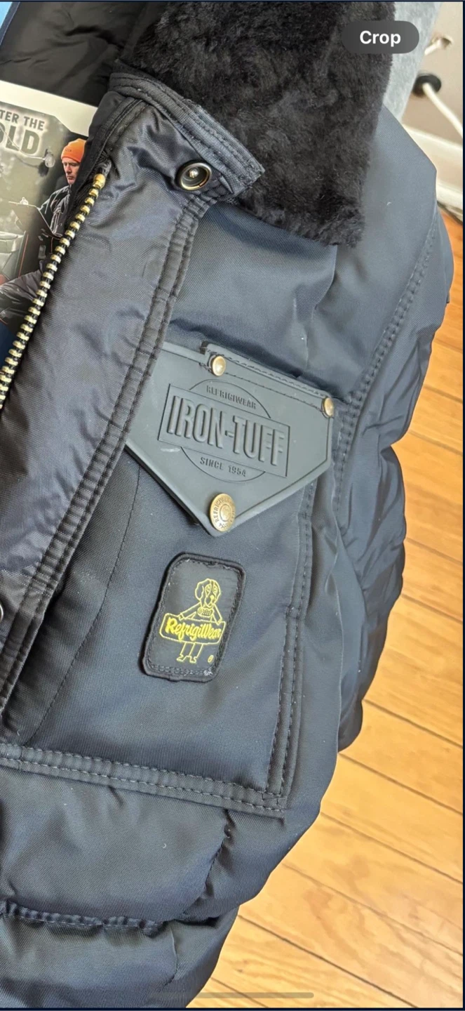 RefrigiWear Iron-Tuff Black Puffer Snow Suit - photo 3